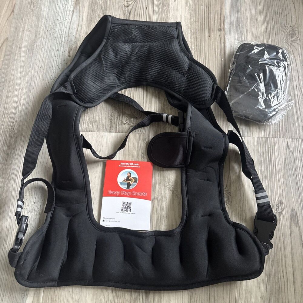 NWT Strenght Training Fitness Walking Workout Weighted Vest 6 lbs Adjustable